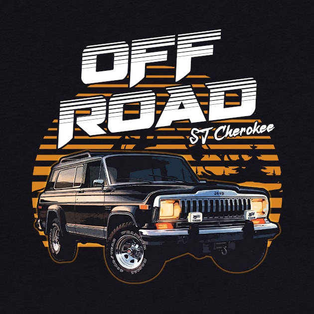 SJ-series Jeep Cherokee jeep car offroad name by Madisen Harvey